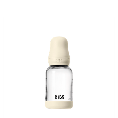 Glass Bottle Set 4oz/Latex/Ivory