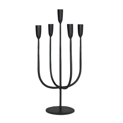 Black Candelabra/19 1/2&quot; H