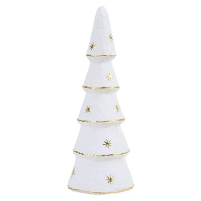 White/Gold Star Tree/MD