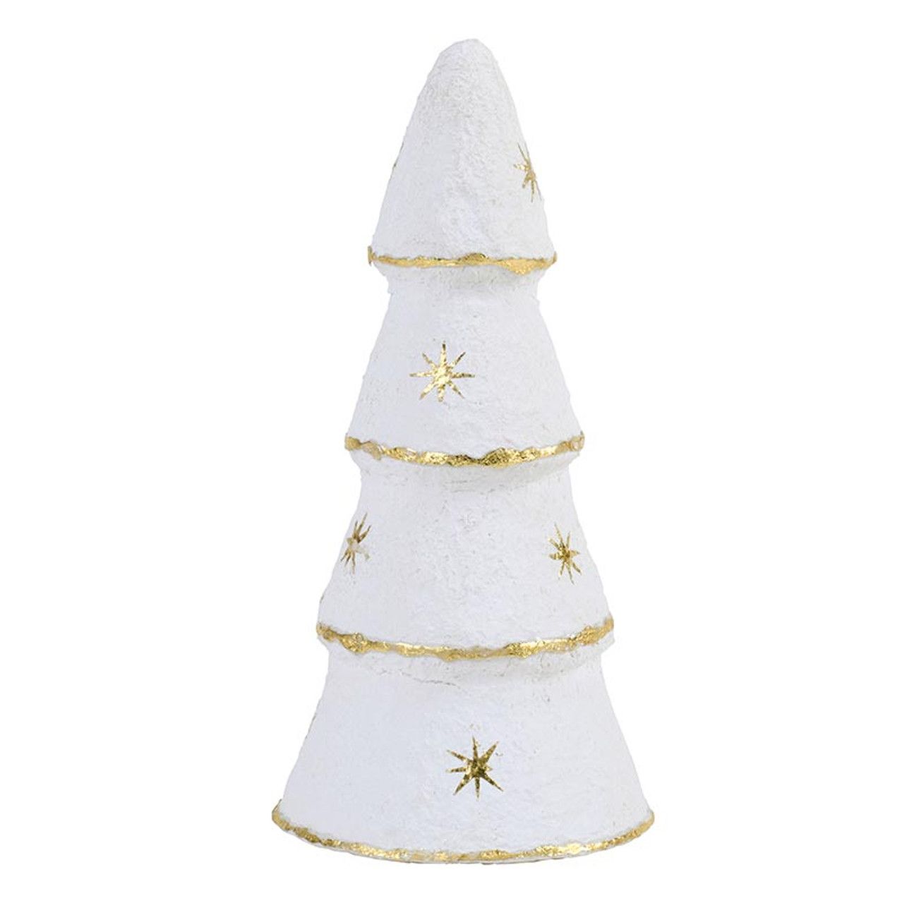 White/Gold Star Tree/SM