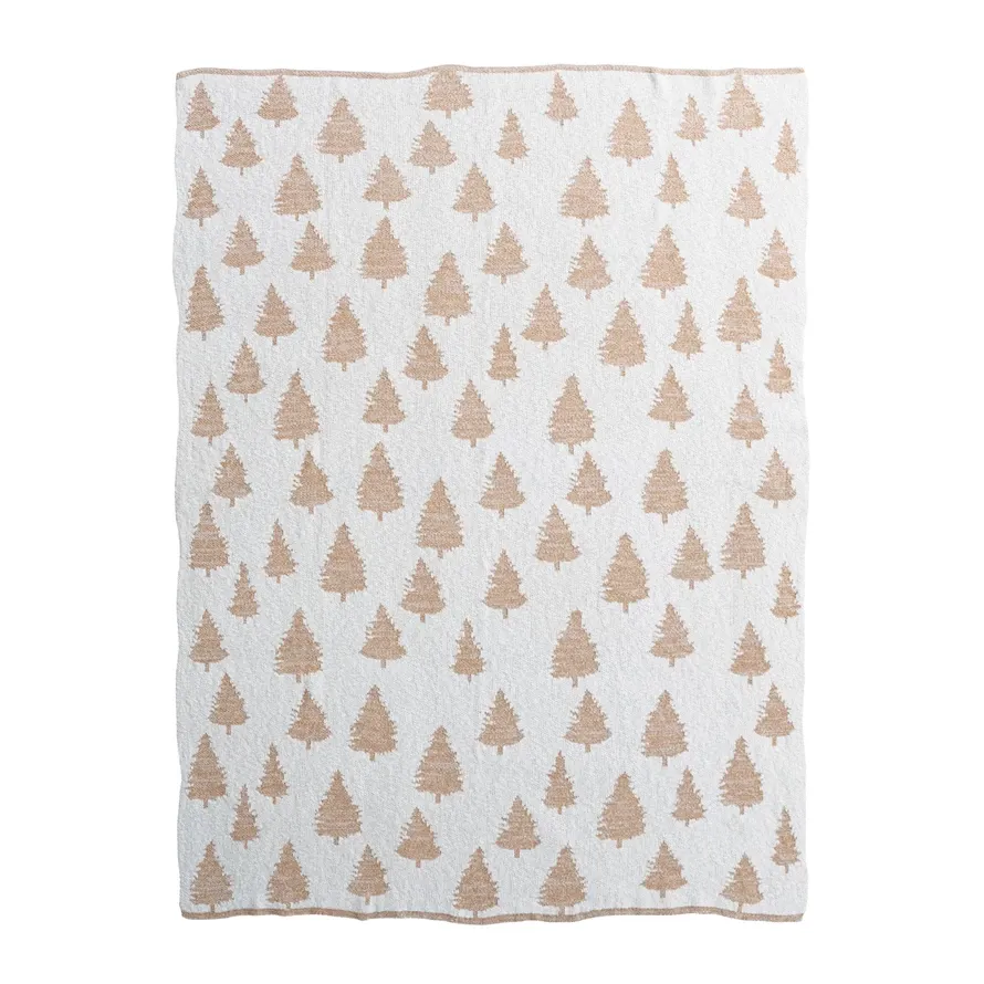 Cotton Throw 60&quot;Lx50&quot;W