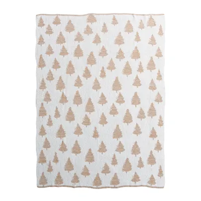 Cotton Throw 60&quot;Lx50&quot;W