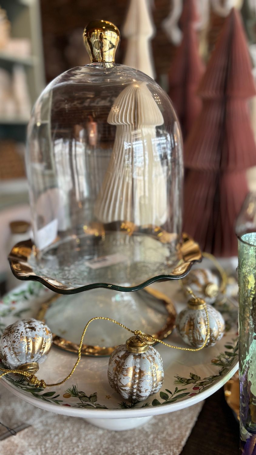 Gold Glass Garland/72"L