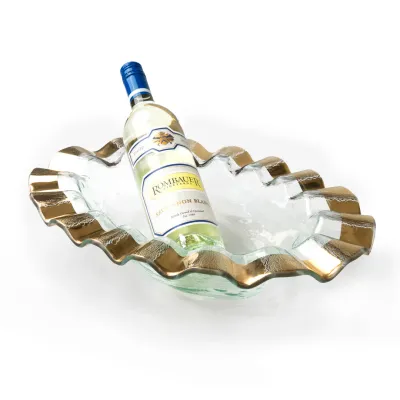 Ruffle Wine Cooler/17x12