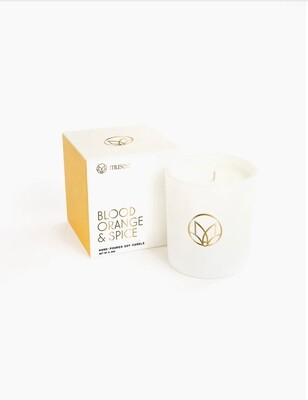 Blood  Orange &amp; Spice Soy Candle