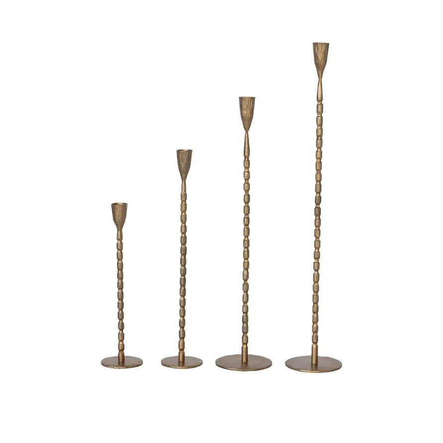 Gold Iron Taper Holder/LG