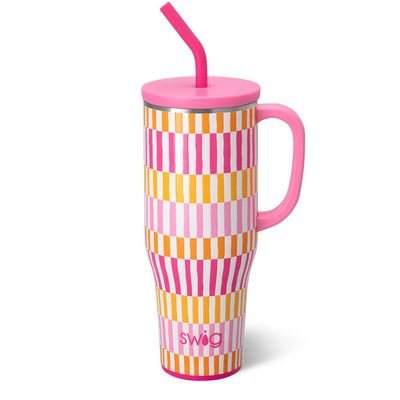 Mega Mug/Sherbet Stripe 40oz