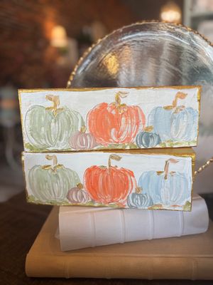 Pumpkin Block/10in