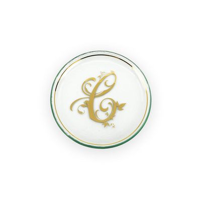 Mini Initial Plate - C