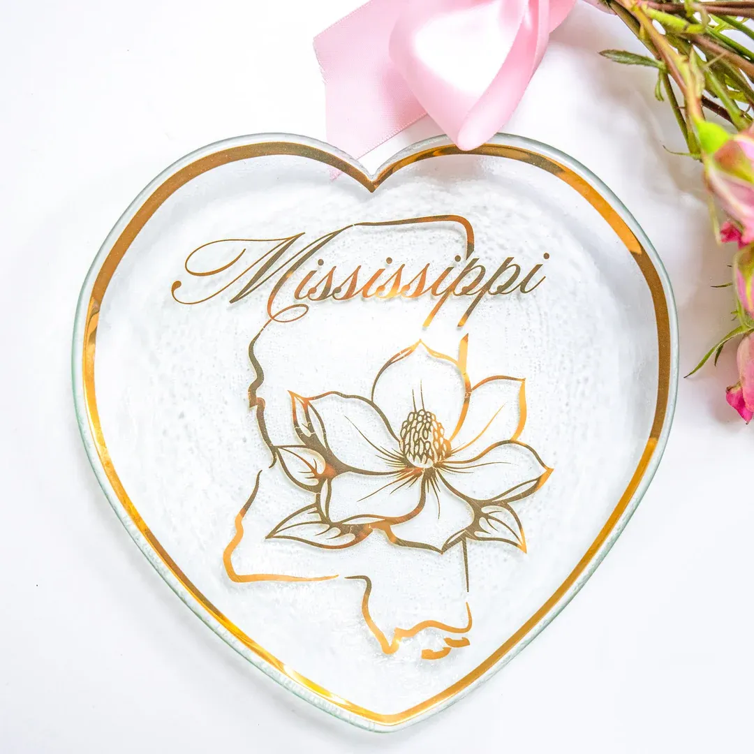 7" MS Heart Plate