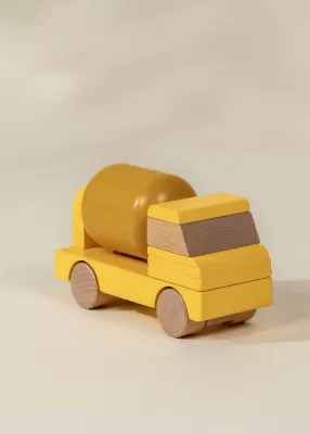 Wooden Construction Truck