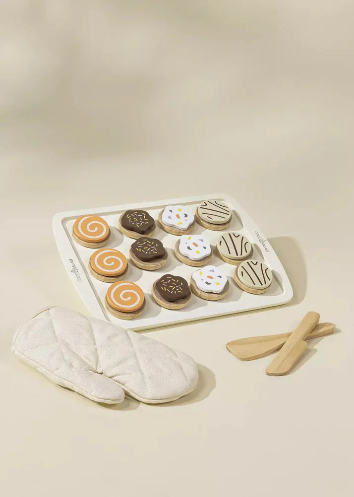 Wooden Cookie Play Set