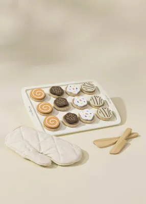 Wooden Cookie Play Set