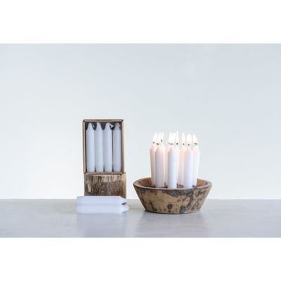 5"H Short Taper Candles/Set of 12