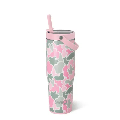 Blushing Camo Leakproof Tumbler