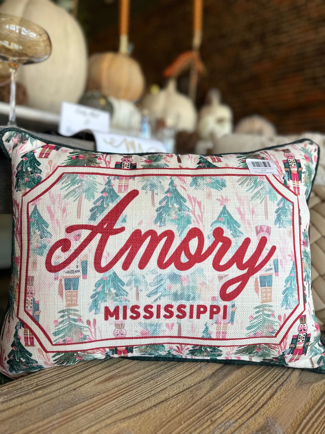 Nutcracker Hometown Pillow