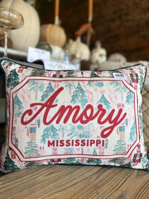 Nutcracker Hometown Pillow