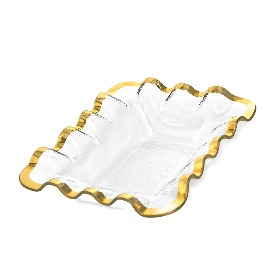 Ruffle Bread Basket/G208