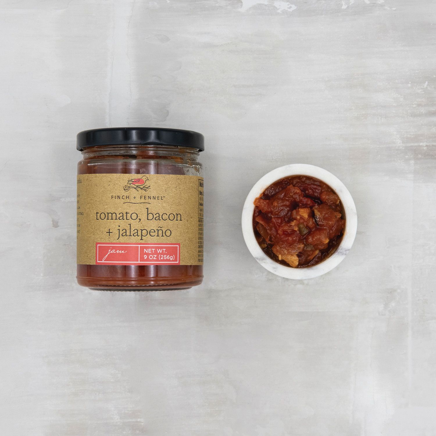 Tomato, Bacon + Jalapeno Jam