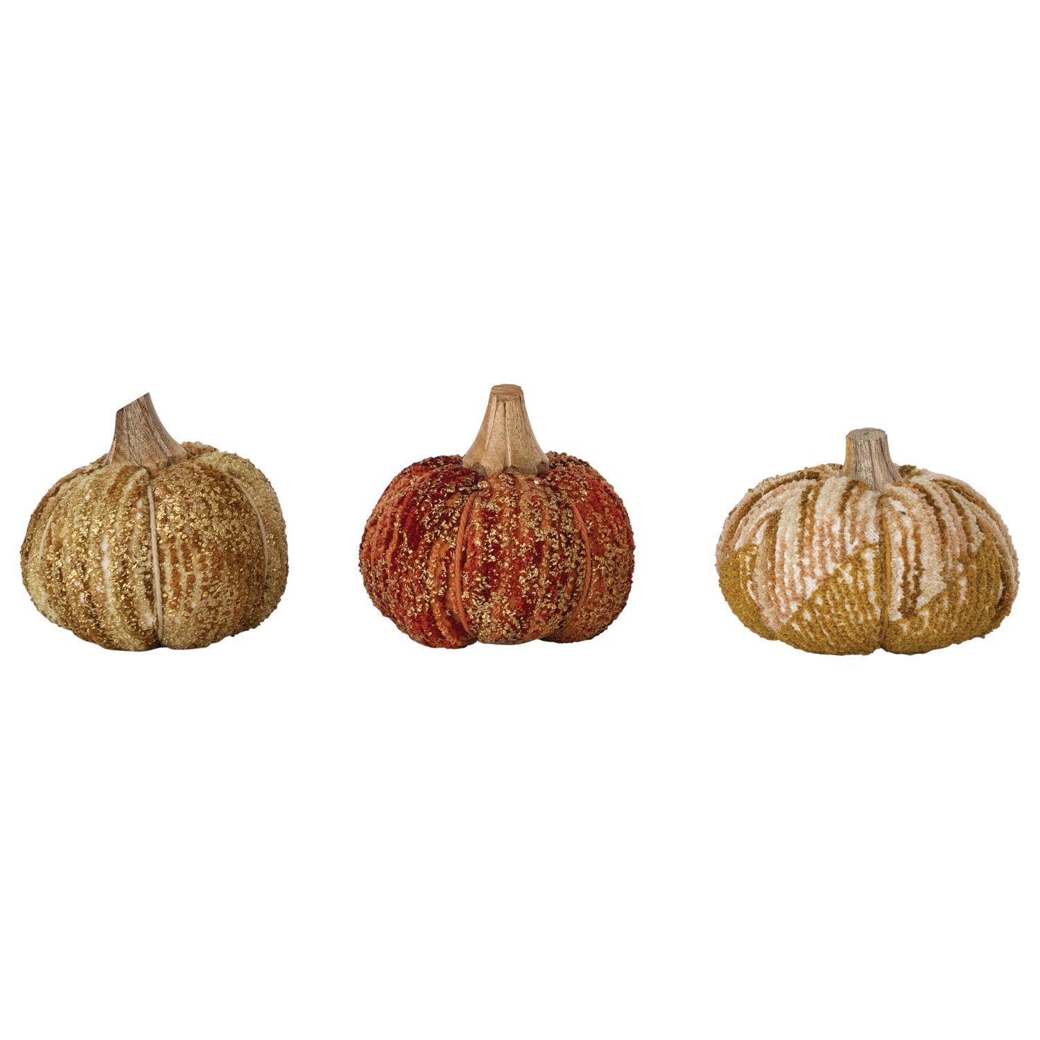Cotton Chenille Pumpkin