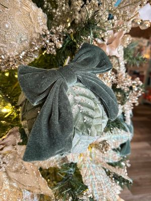 Velvet Ball Ornament