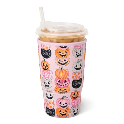 Pumpkin Stacks Iced Cup Coolie/LG