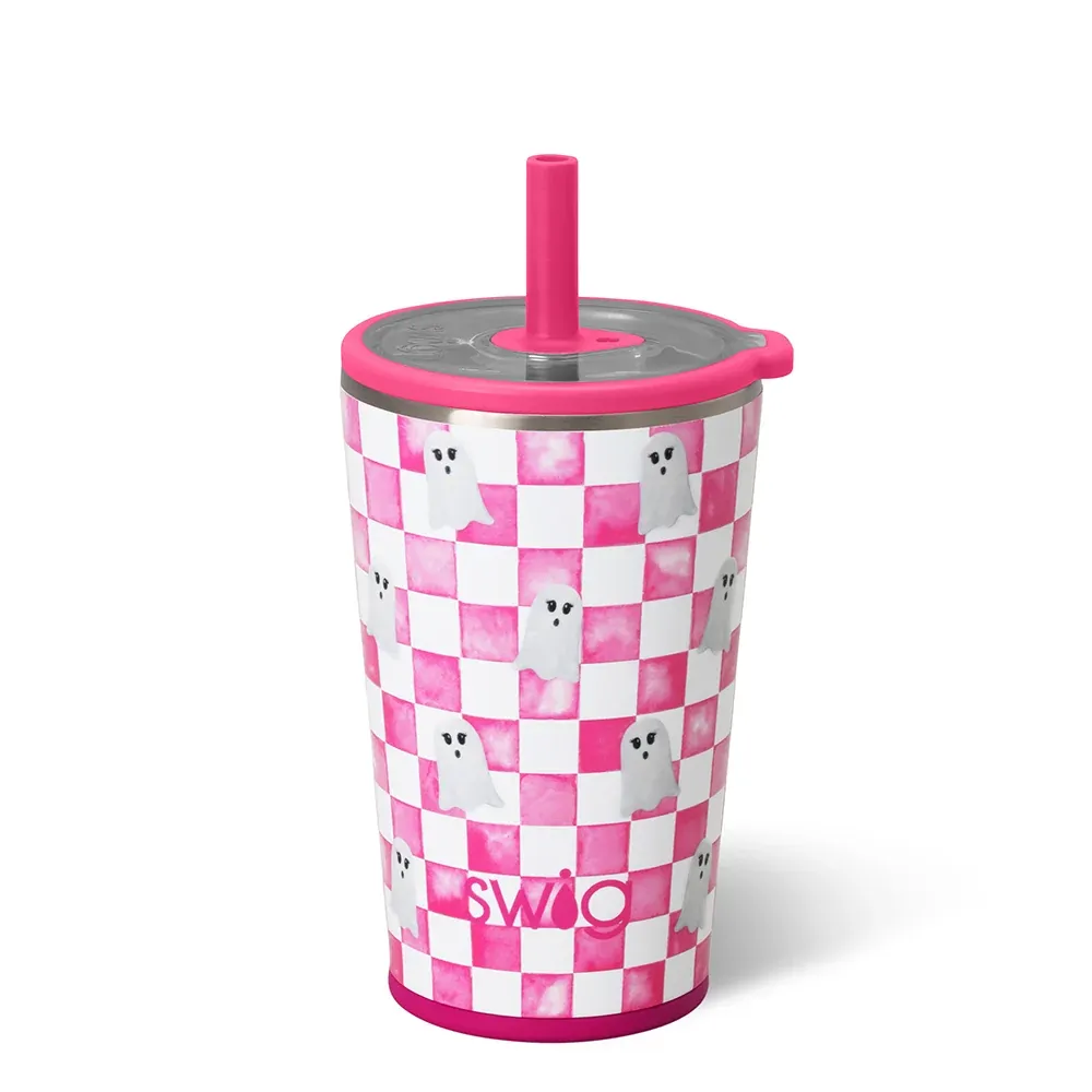 Ghost Check Party Sipper/14oz