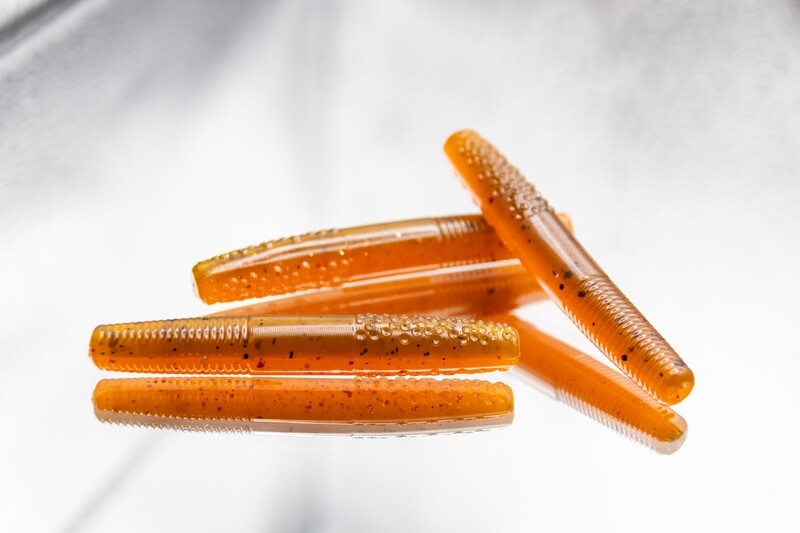 3” Ned Worms- Molting Craw