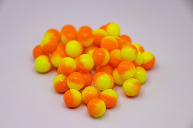  Salmon Egg’s , Chartreuse/ Orange