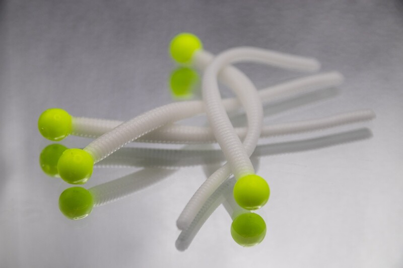  Mouse Tails , Chartreuse/white