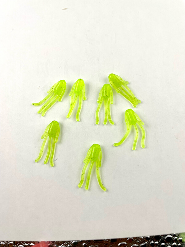 Mustache Bug - Limetruce Silver Flake