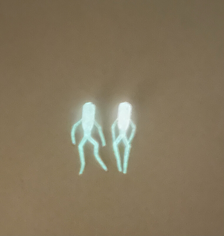 Ice Dancers - Pink Glow