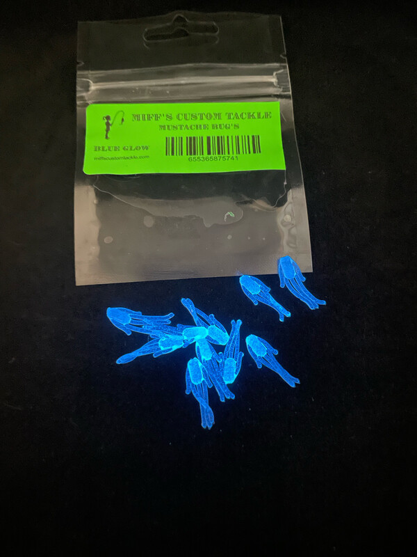Mustache Bugs - Blue Glow