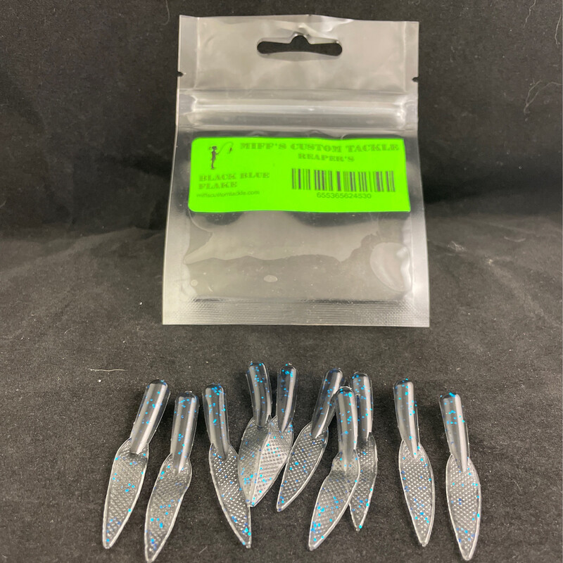 2” Reapers -black / Blue Flake