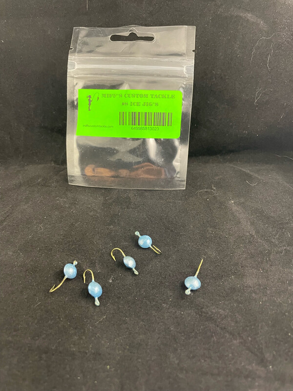 Ice Jig’s - Blue Glow Size 8