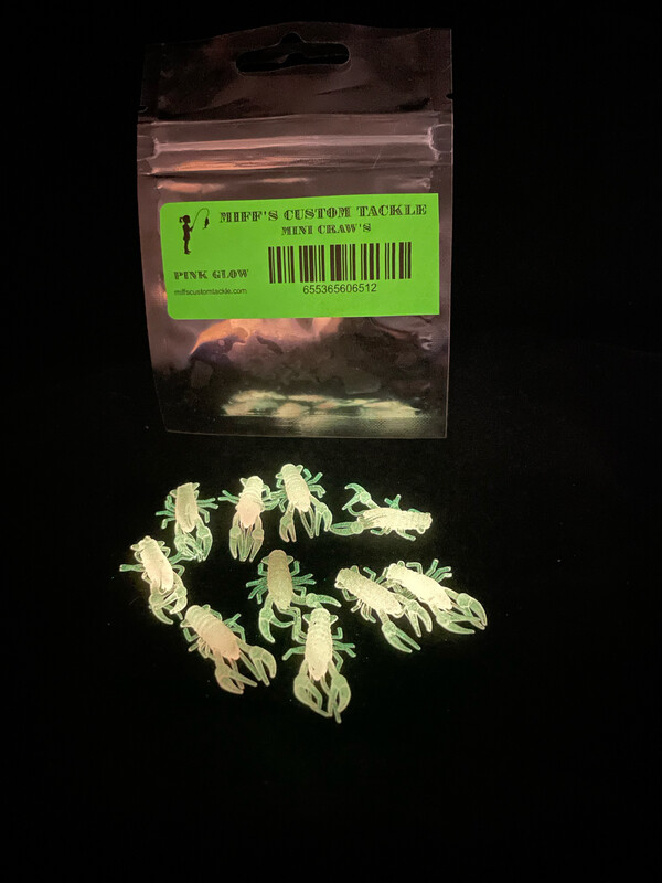 Mini Craws - Pink Glow