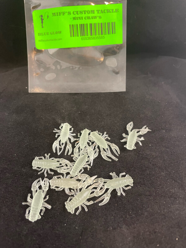 Mini Craws - Blue Glow