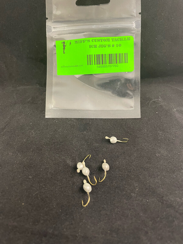 Ice Jig’s White Glow Size 10