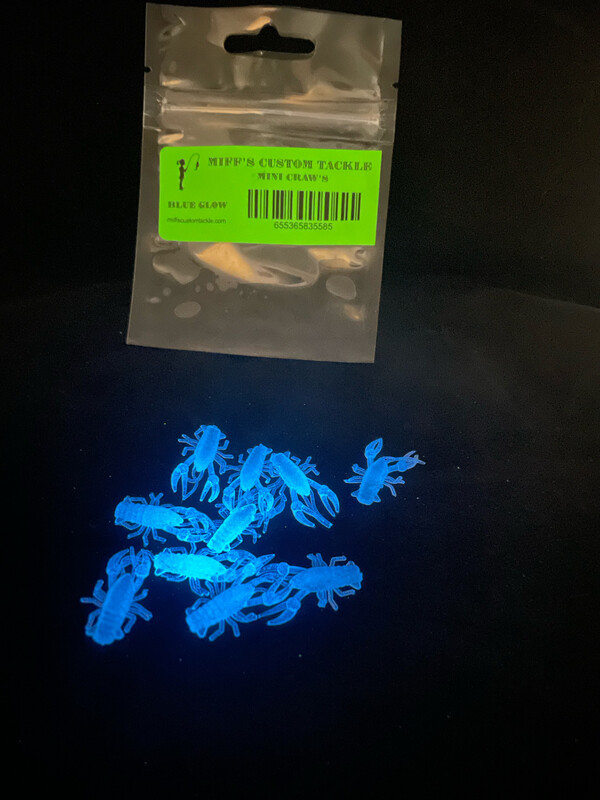 Mini Craws - Blue Glow