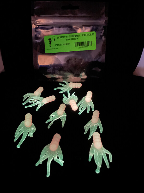 2” Jesters - Pink Glow
