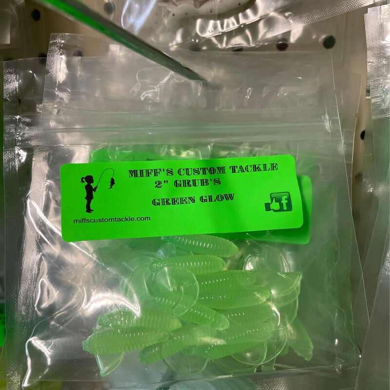 2” Grub’s Green Glow