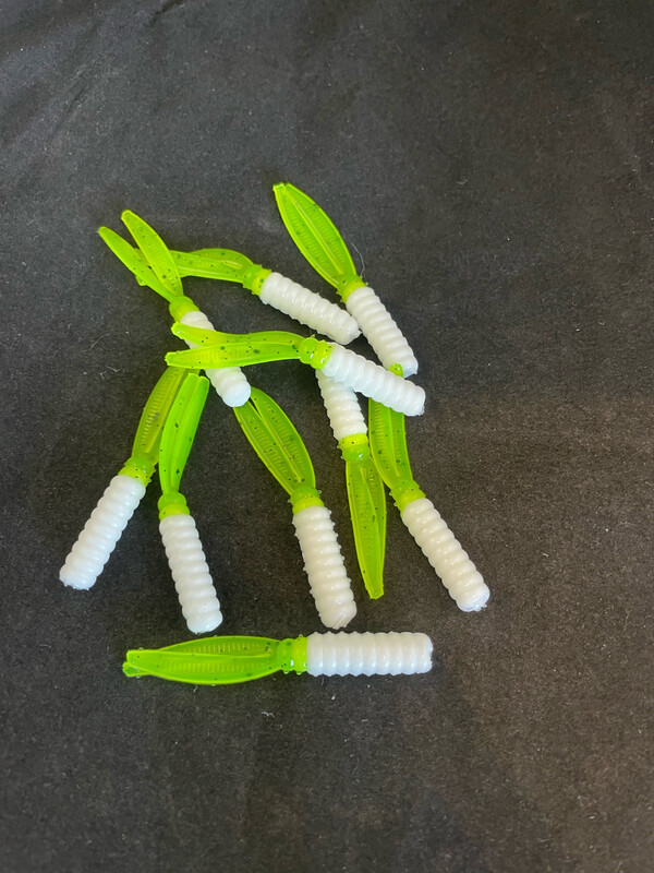 Cobra’s - White / Chartreuse Tail’s