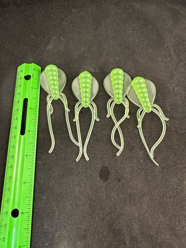 2” Puddle Jumpers- Green Glow