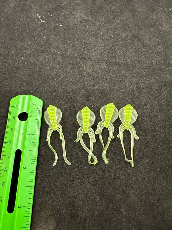 2” Puddle Jumpers - Chartreuse Glow