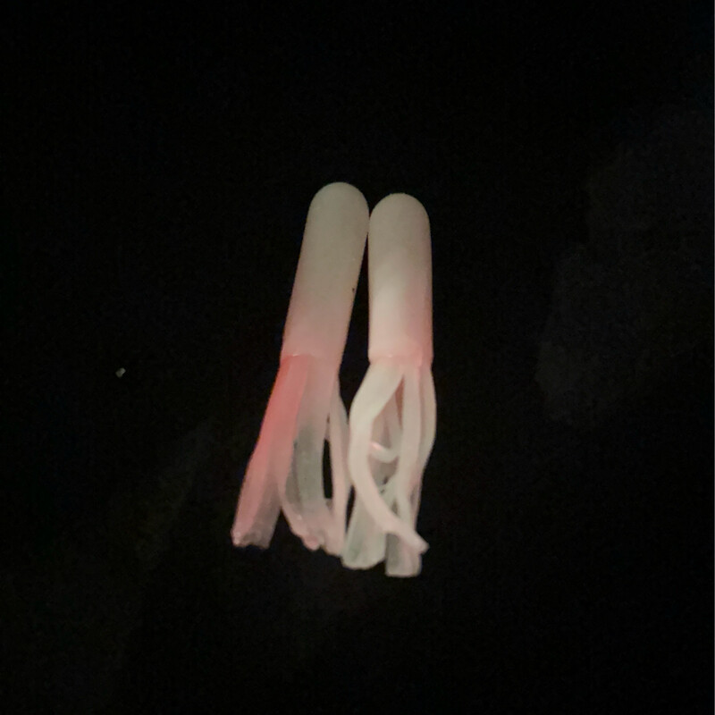 3.75” Glow Tube. Pink / White
