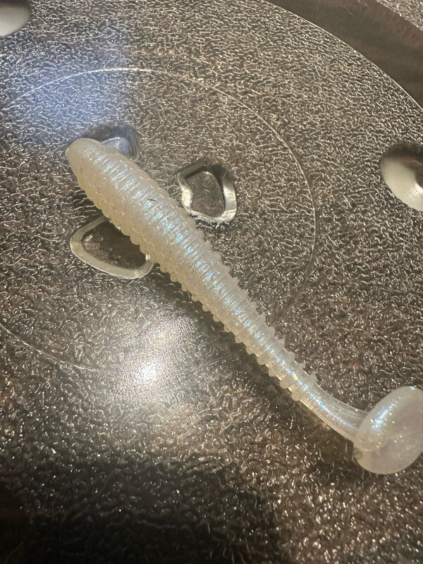 3.5” Nordic Blue Swim Baits.