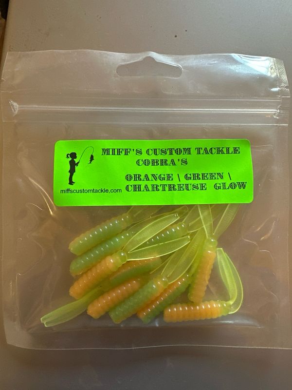 Cobra’s Orange , Green, Chartreuse