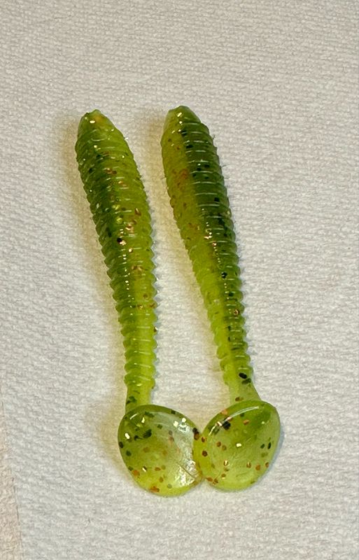 3.5” Swim Bait. - Mango Melon