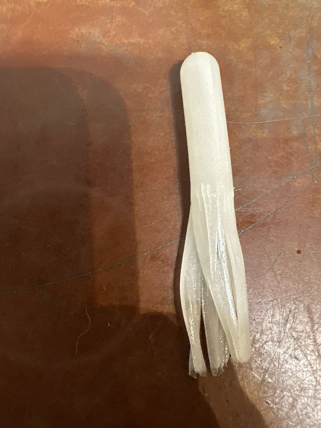 3.75” Tubes. White.