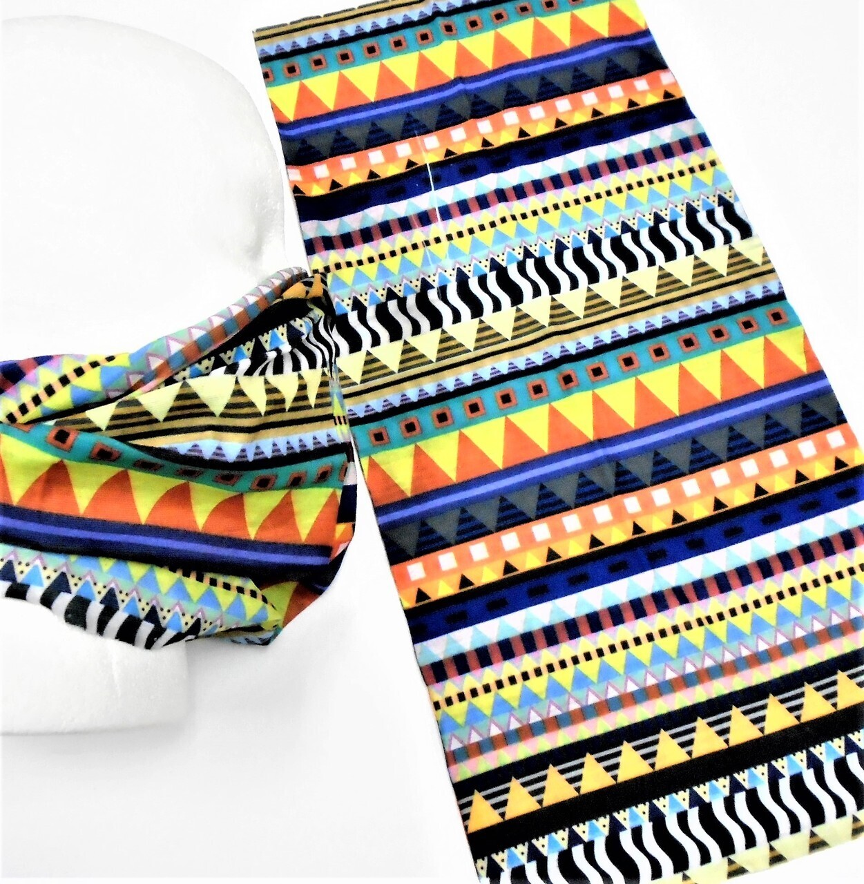 Multiple Pattern Print Headwrap